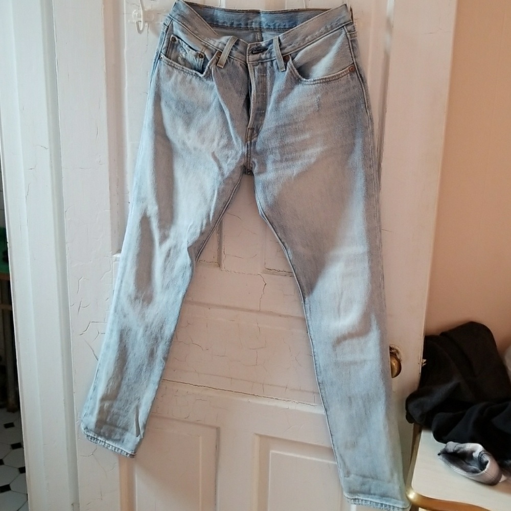 Levi's 501s, 100% cotton